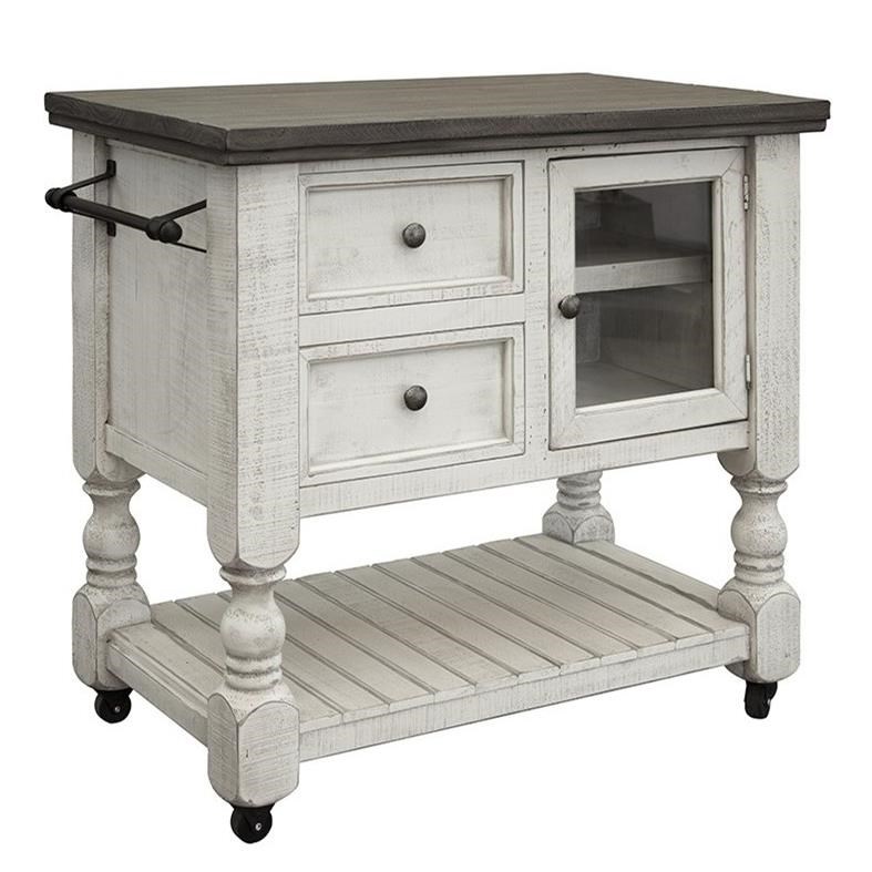 International Furniture Direct Stone IFD4691KSL Relaxed Vintage Kitchen